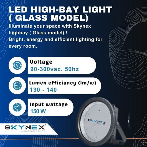 150w Led High Bay Light ( Glass Model)