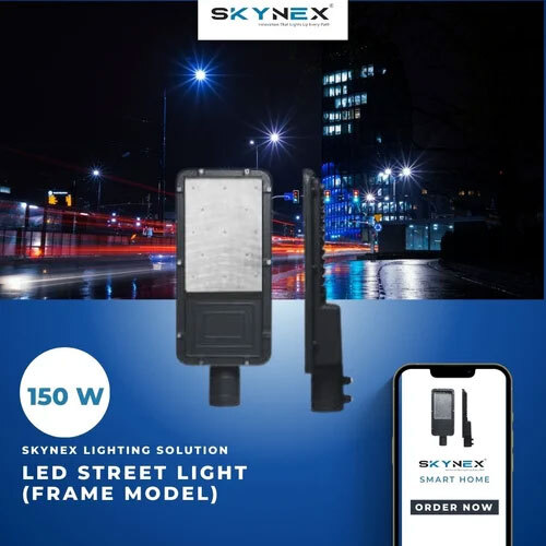 Skynex Led Street Light Frame Model 150 Watt - Color: Black