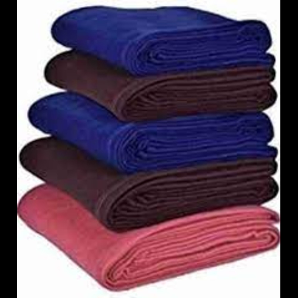 1KG SINGLE POLAR FLEECE PLAIN BLANKET