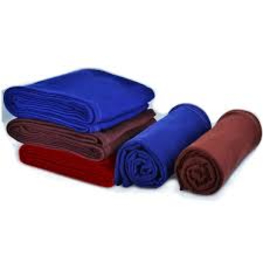 1KG SINGLE POLAR FLEECE PLAIN BLANKET