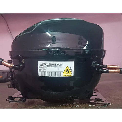 Samsung 9151 Sj3 Refrigerator Compressor - Color: Black