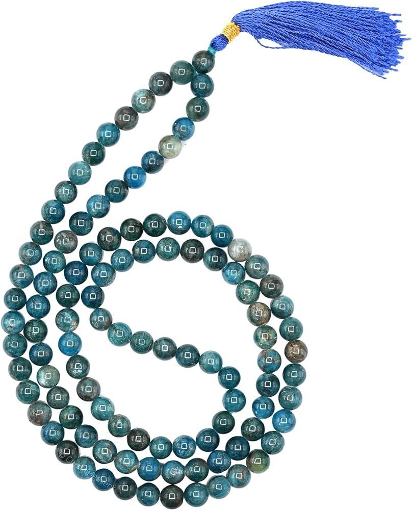 Apatite Blue AAA Natural Crystal Beads