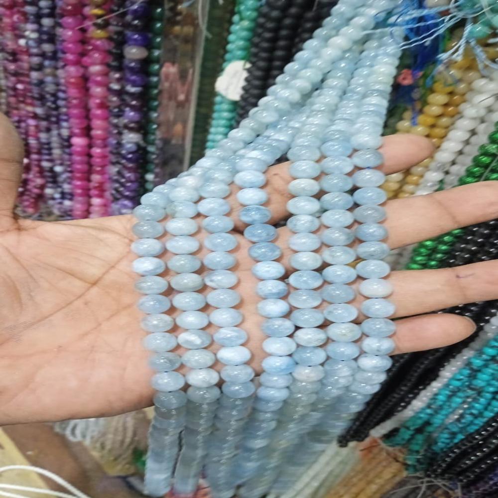 Aquamarine AAA  Crystal Beads