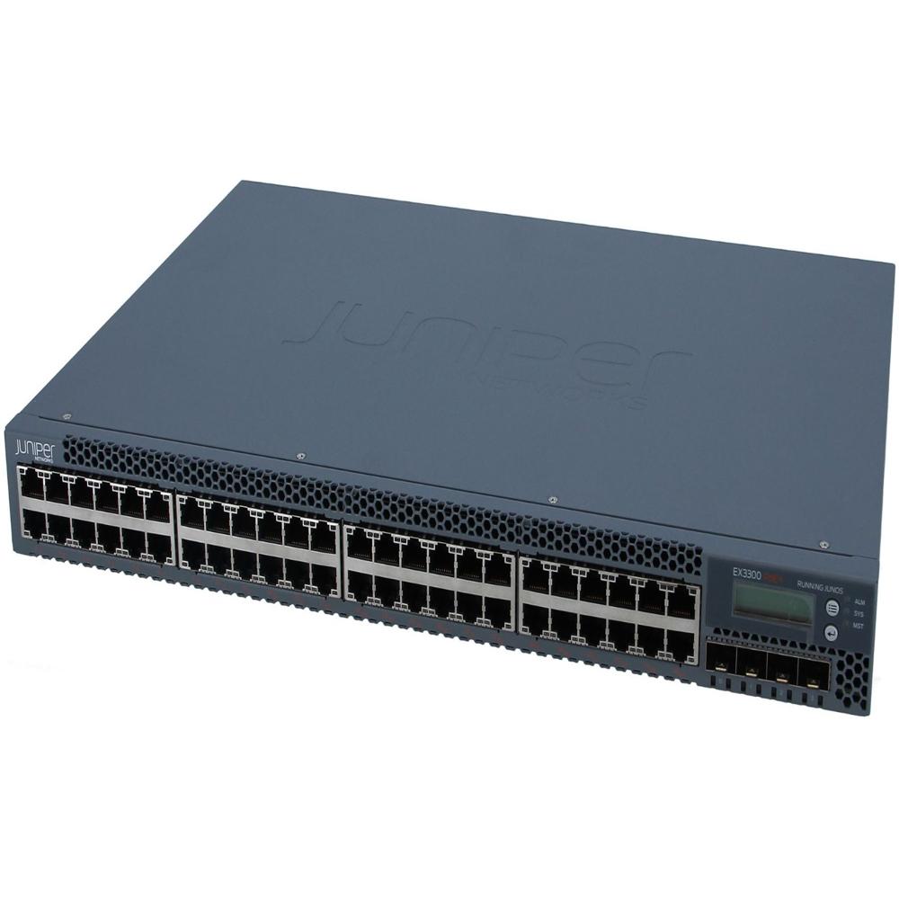 Juniper Networks Ex3300-48t Ethernet Switch - Dimension (L*w*h): 44   30   4.45 Cm (17.3   11.8   1.75 In)  Centimeter (Cm)