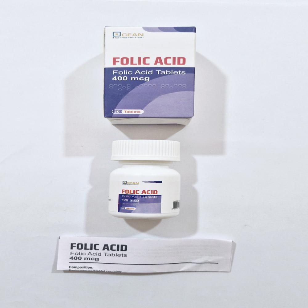 Folic Acid 400mcg Tablets