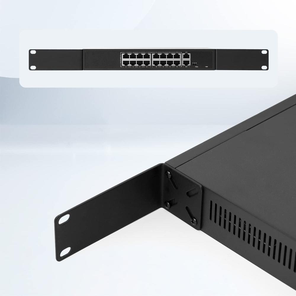 Switchs Rack Mount - Dimension (L*w*h): 4 12 2 Cm (Per Bracket Approx.) Centimeter (Cm)