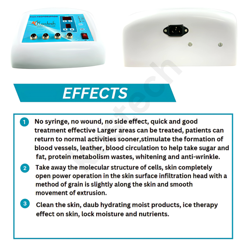 Meso Electroporation Mesotherapy Machine