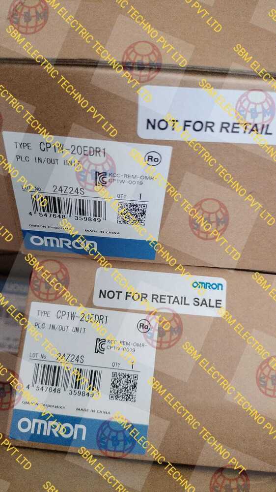 OMRON PLC IN/OUT UNIT, CP1W-20EDR1