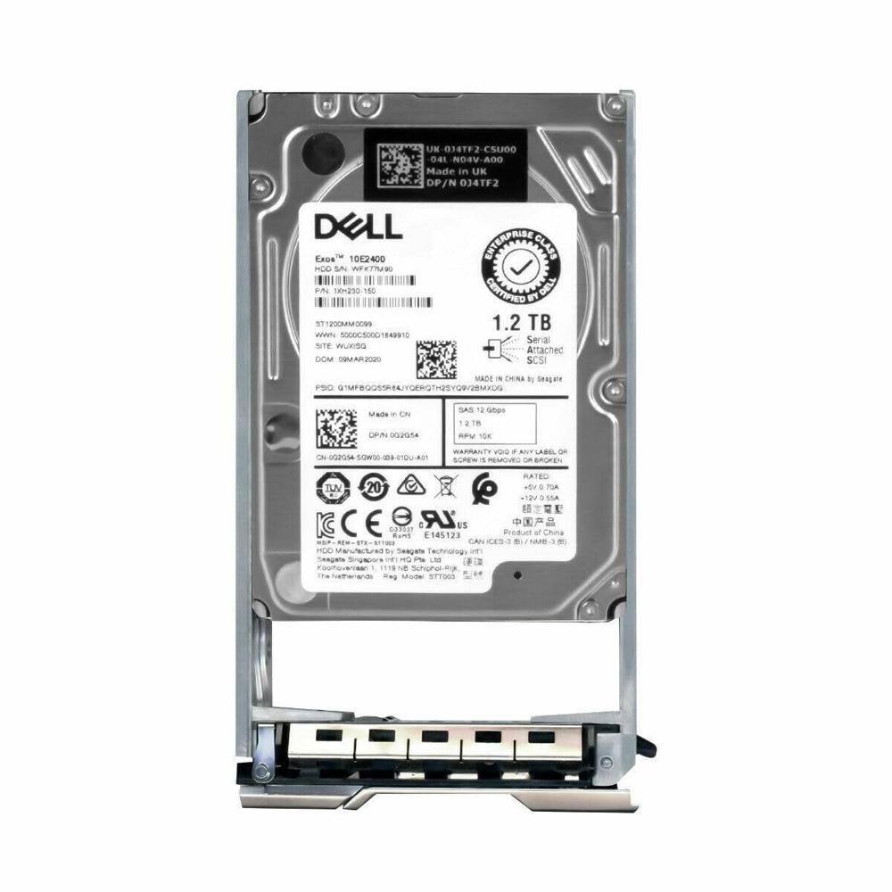 Dell Sas Hard Drive - Cache Capacity: 4 Terabyte (Tb)