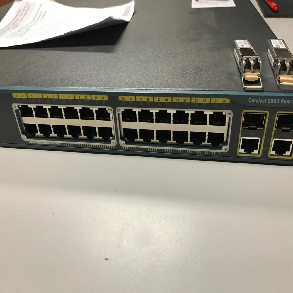 Cisco Catalyst 2960-plus 24tc-l Switch - Frequency: 50 Hertz (Hz)