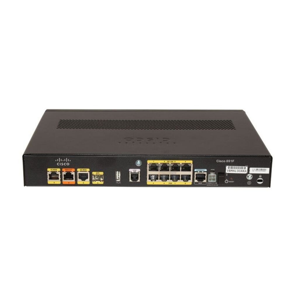 Cisco C891f-k9 Router - Frequency: 50 Hertz (hz)