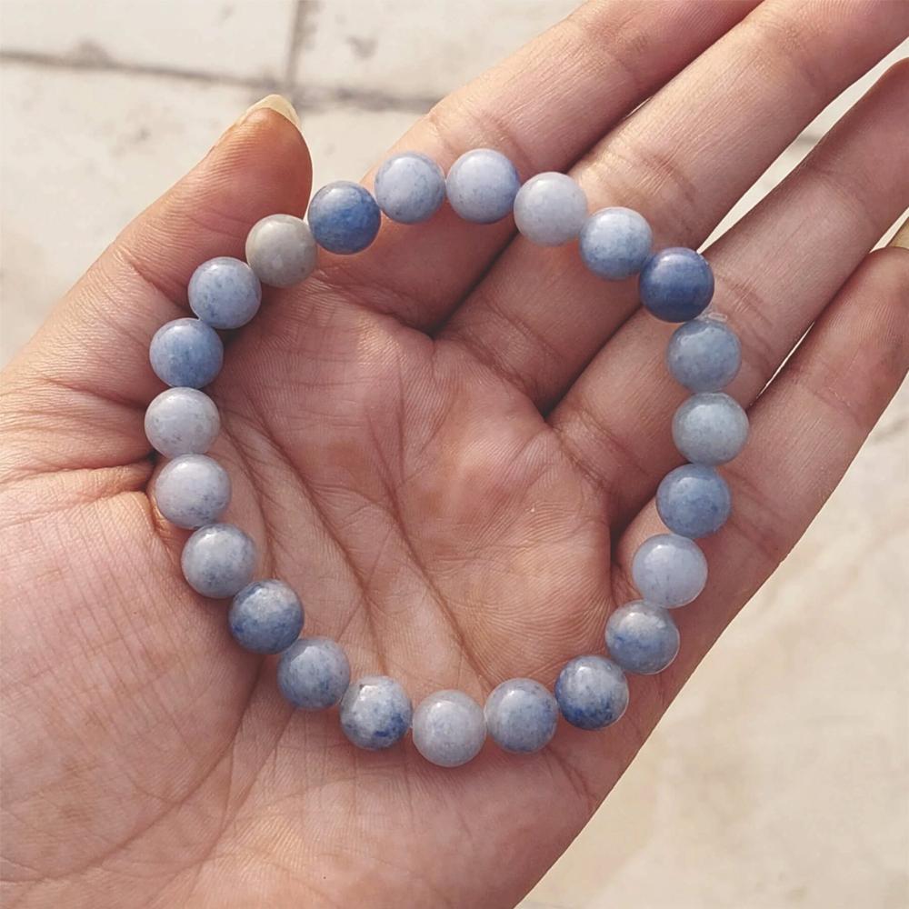 Aventurine Blue Crystal Beads