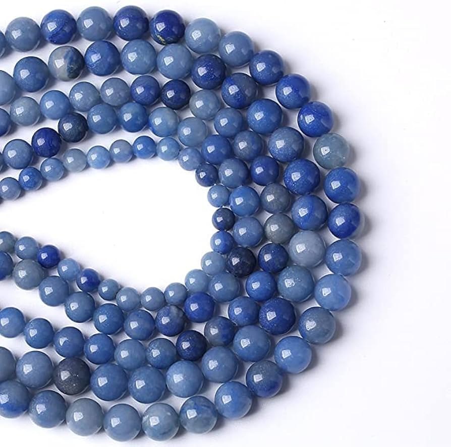 Aventurine Blue Crystal Beads