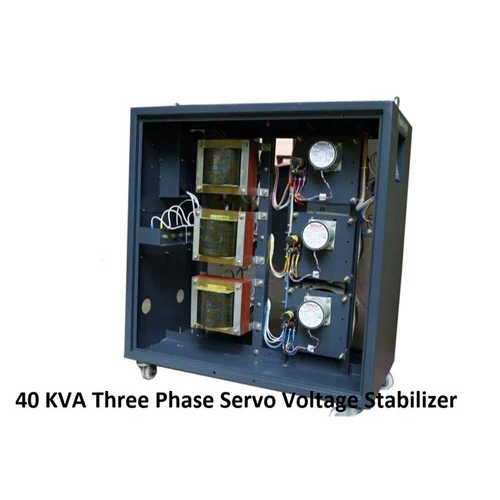 40 Kva Three Phase Servo Voltage Stabilizer - Design: Compact