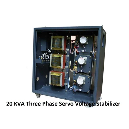 20kva Three Phase Servo Voltage Stabilizer - Design: Compact