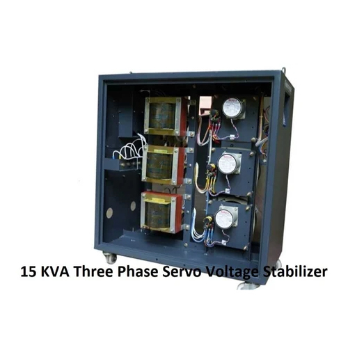 15 Kva Three Phase Servo Voltage Stabilizer - Design: Compact