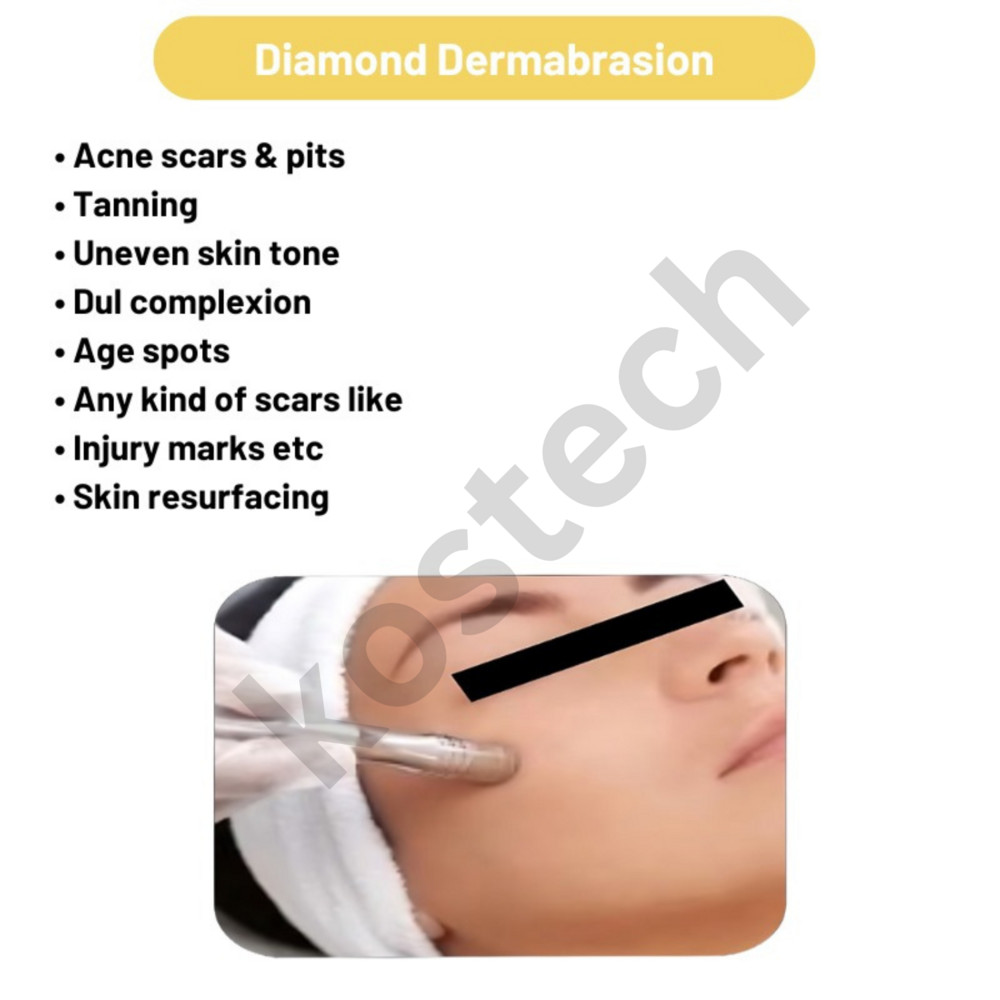 Microderma Brasion 2 In 1 Machine - Color: White