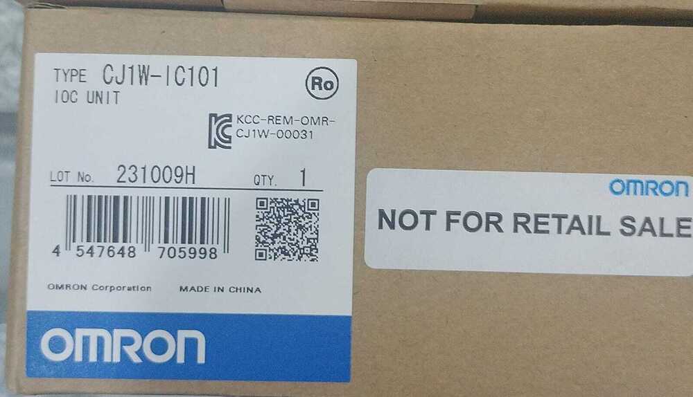 OMRON PLC IN/OUT UNIT, CJ1W-IC101