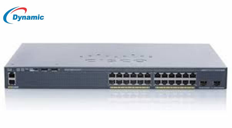 Cisco Catalyst Switch2960X-24TS-L - 24 GigE Ports, 4 x 1G SFP, Dual Core CPU, 512MB DRAM, 128MB Flash, 80G Stack Throughput, Energy-efficient Solution