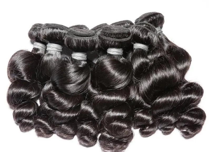 Loose Wave Bundles - 100% Natural Indian Remy Weft Human Hair Extension
