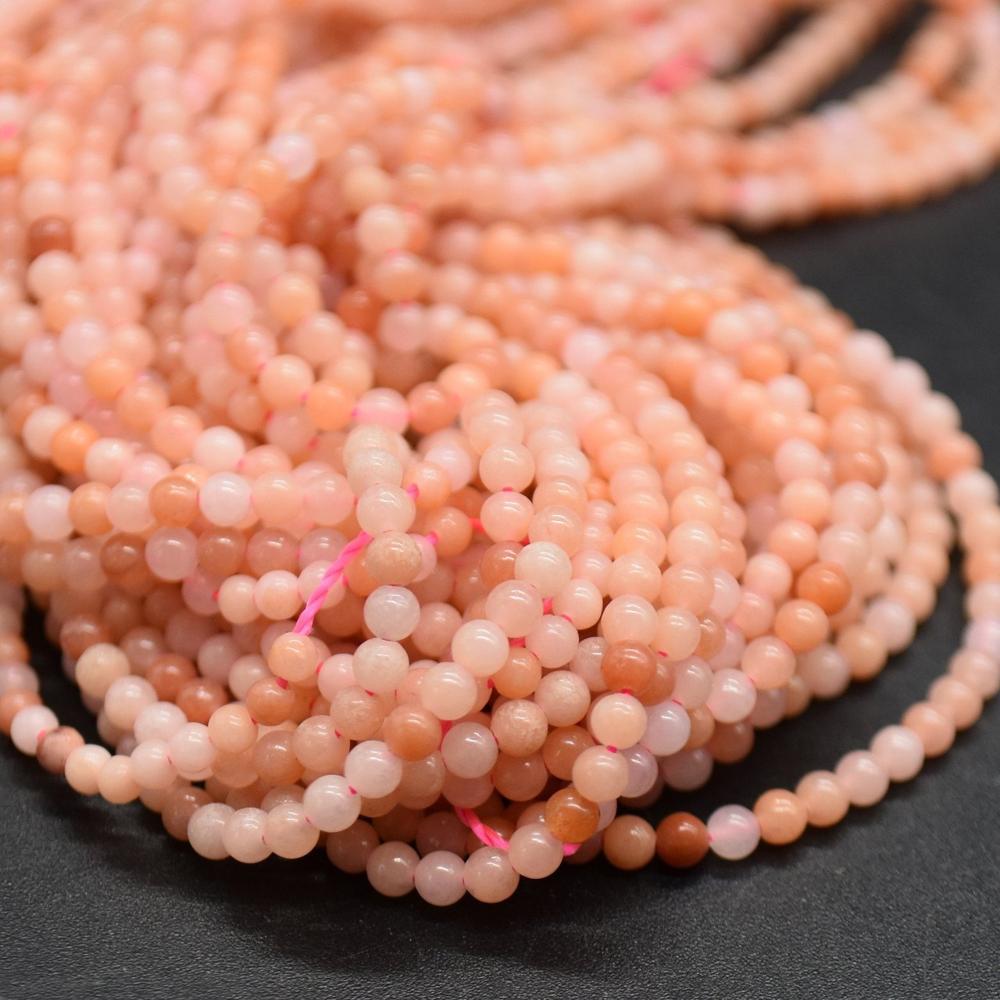 Aventurine Pink Crystal Beads