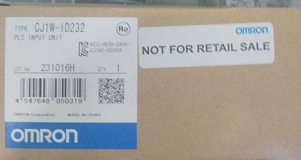 OMRON PLC INPUT UNIT,  CJ1W-ID232