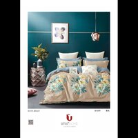 Della Bella Cotton Double Printed Bedsheet - Feature: Washable