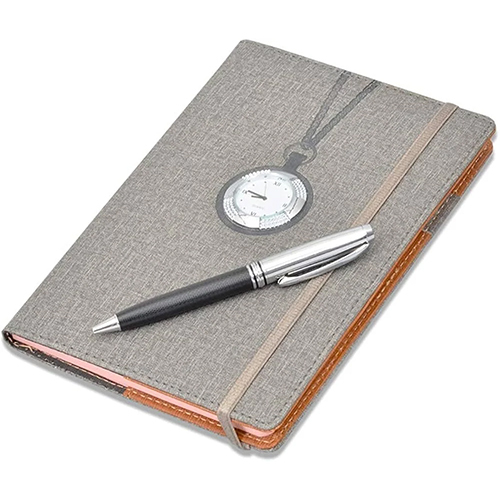 Custom Promotional Diaries - Cover Material: Leather
