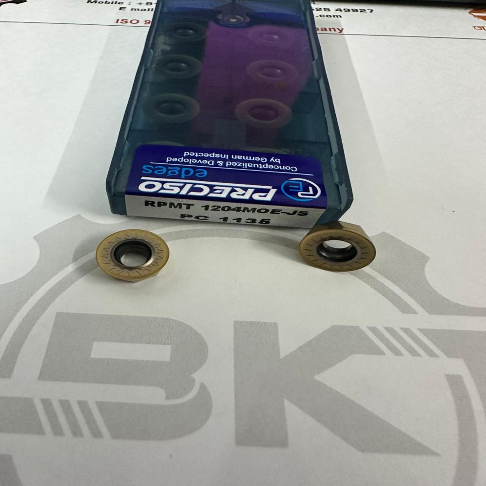 Milling Insert - Carbide Material , Manual Operation For Optimized Cutting Performance In Milling Operations