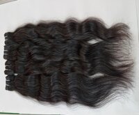 Indian Unprocessed Natural Straight Human Hair Extensions Remy Weft hair Bundles