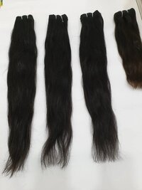 Indian Unprocessed Natural Straight Human Hair Extensions Remy Weft hair Bundles