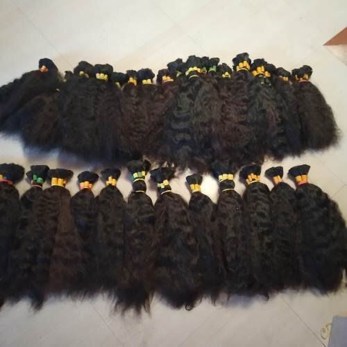 100% Natural Remy Bulk Human Hair Extension (10-30 Inch)