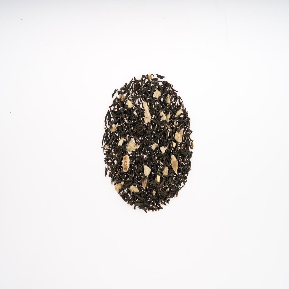 Ginger Black Tea - Solid Extract, Creamy Smooth Taste With Health Benefits | Rich Aroma, High Caffeine, Alleviates Menstrual Pain, Aids Digestion
