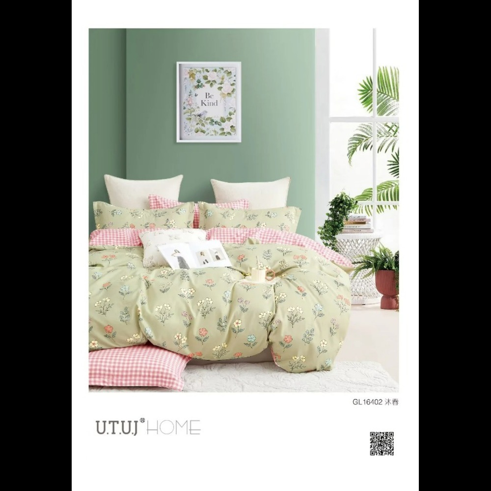 Celeste King Size Printed Bedsheet - Design Type: Minimalist