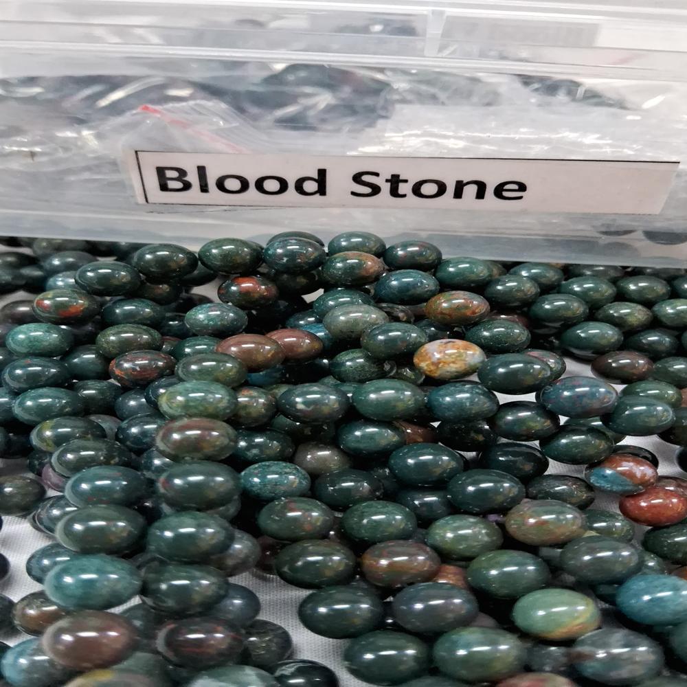 Bloodstone Crystal Beads