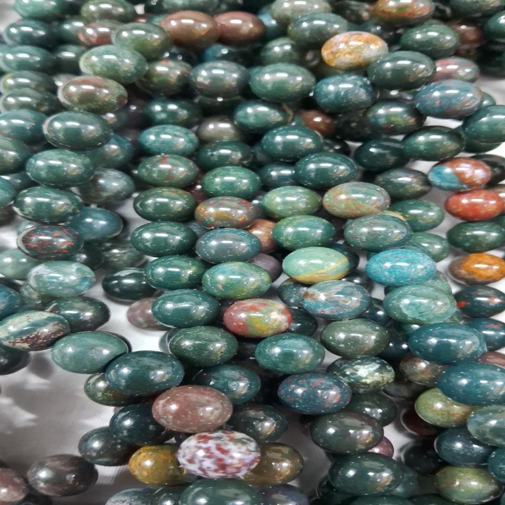    Bloodstone Crystal Beads