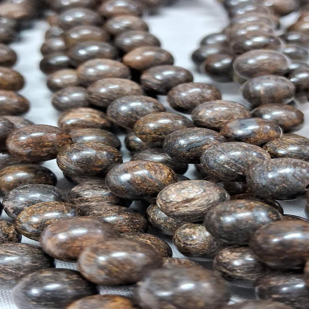 Bronzite Crystal Beads - Color: Brown