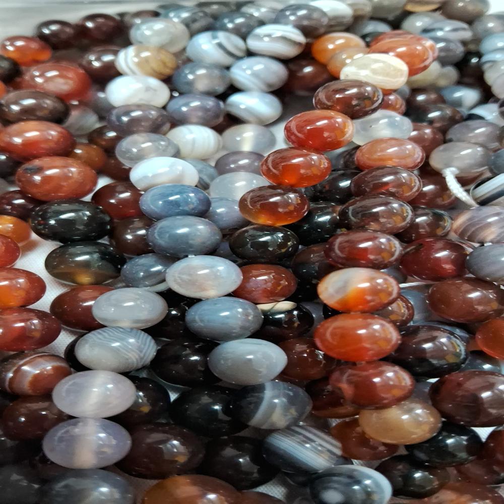 Botswana Crystal Beads - Color: Multicolour