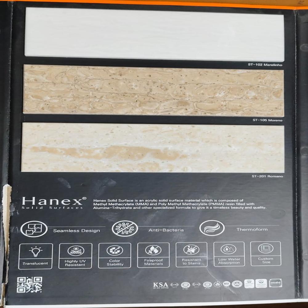 Hanex solid surface