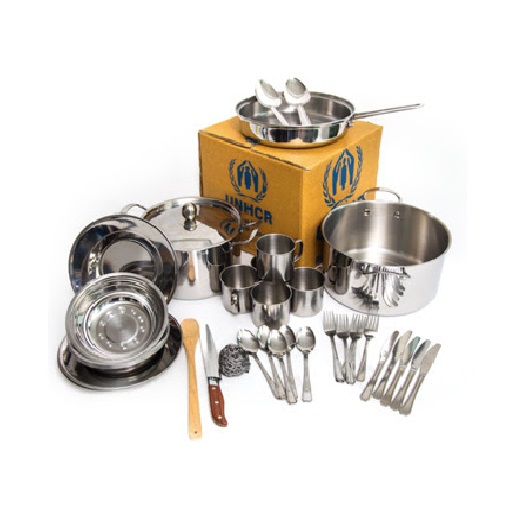 Unhcr Kitchen Set - Color: Silver