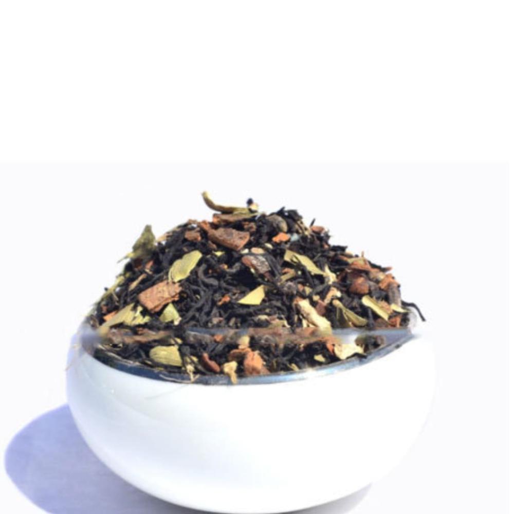 Masala Ctc Chai Tea - Solid Extract, Black Color | High Caffeine, Health Benefits, Antioxidants, Smooth Taste, 12 Months Shelf Life, Loose Tea