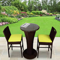 Wicker Bar Chair Set