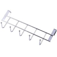 Heavy Duty Stainless Steel-Door Hook Hanger Organizer