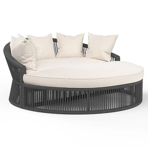 Rope D Bed - Color: Grey