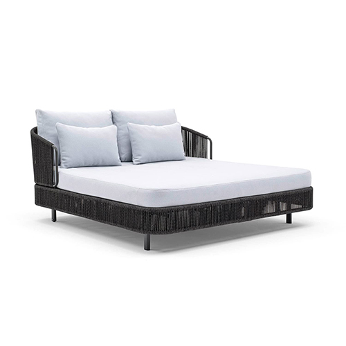 Rope D Bed - Color: Grey