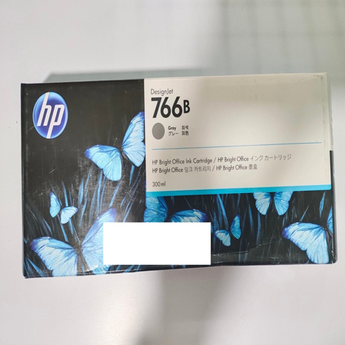 HP DesignJet 766 / 766B Ink Cartridge, Gray, 300ml