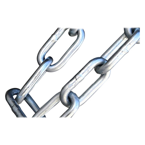 Pulling Hand Chain (INDIAN MAKE )(MS- Zinc Plated) [4.5mm {Dia Size)*25mm {Pitch Size)] SRUJAN -BRAND.