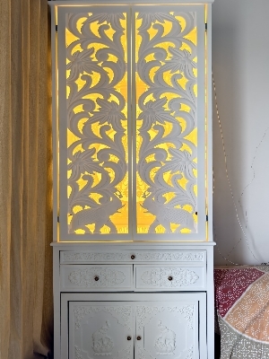 Corian Marble Mandir - Feature: Durable