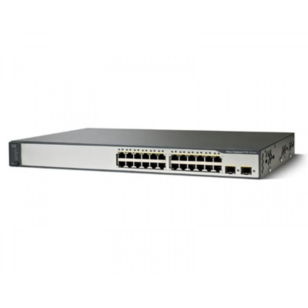 Cisco Ws-c3750v2-24ps-e Switch - Dimension (L*w*h): 44.3 X 29.5 X 4.4 Centimeter (Cm)
