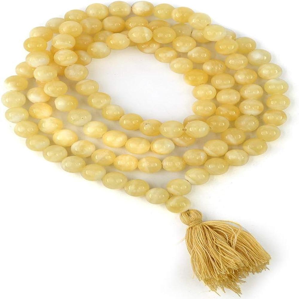 Calcite Yellow Crystal Beads